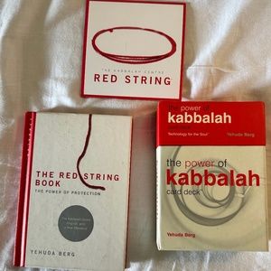 Set of Red String Kabbalah Books